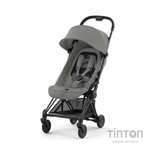 Коляска Cybex Coya Matt Black Mirage Grey (522004325)