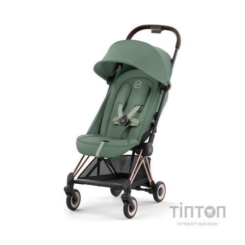 Коляска Cybex Coya Rosegold Leaf Green (522004285)