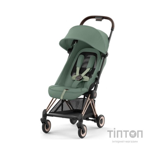 Коляска Cybex Coya Rosegold Leaf Green (522004285)