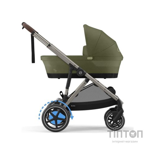 Коляска Cybex eGazelle S TPE Moss Green khaki (525000169)