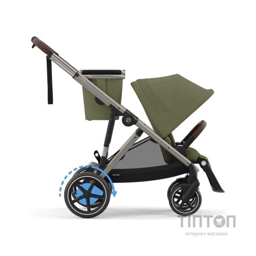 Коляска Cybex eGazelle S TPE Moss Green khaki (525000169)