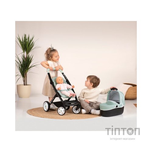 Коляска для ляльок Smoby Maxi-Cosi&Quinny 3 в 1 М'ятна (253120)