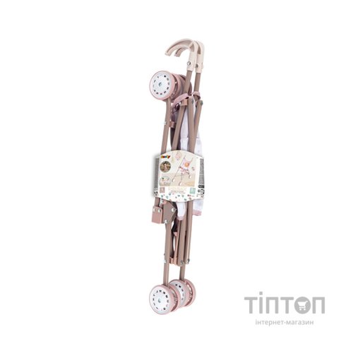 Коляска для ляльок Smoby тростинка Baby Nurse Рожева пудра (220407)