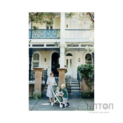 Коляска Greentom Classic Sage-White (8719323770836)