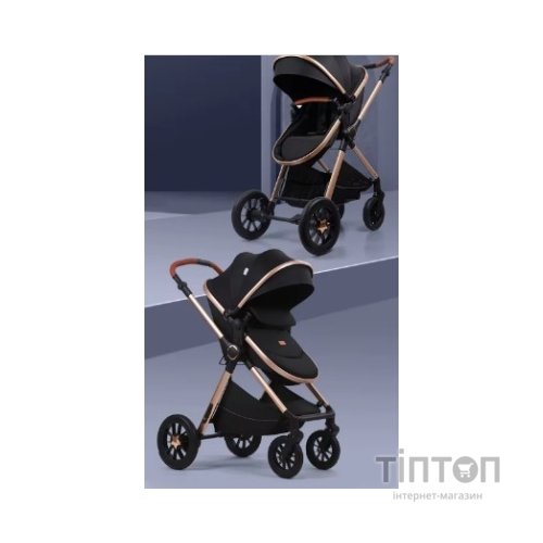 Коляска Kidilo 3в1 H2D (Black) (1111556)