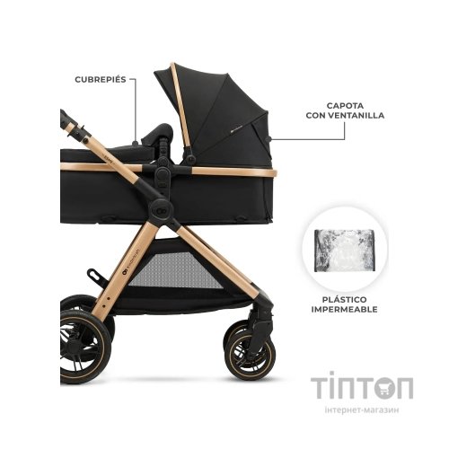Коляска Kinderkraft 2 в 1 Esme Black (KSESME00BLK2000) (5902533929665)
