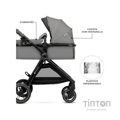 Коляска Kinderkraft 2 в 1 Esme Grey (KSESME00GRY2000) (5902533929658)
