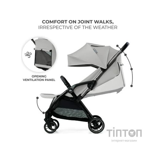 Коляска Kinderkraft Apino Dove Grey (KSAPIN00GRY0000) (5902533924103)