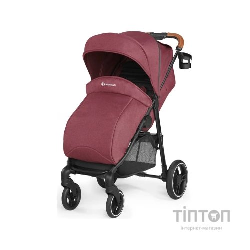 Коляска Kinderkraft Grande 2020 Burgundy (KKWGRANBRG000N) (5902533913190)