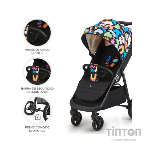 Коляска Kinderkraft Grande Plus Happy Shapes (KSGRAN00HAP0000) (5902533925568)