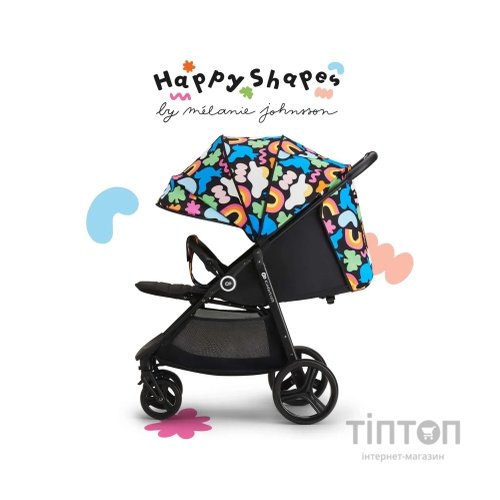 Коляска Kinderkraft Grande Plus Happy Shapes (KSGRAN00HAP0000) (5902533925568)