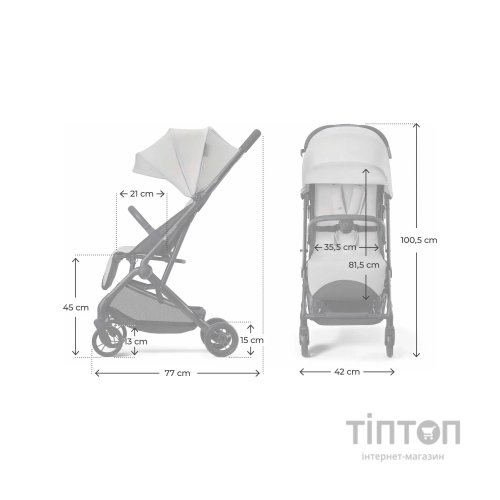 Коляска Kinderkraft Indy 3 Urban Grey (KSINDY03GRY0000) (5902533926824)