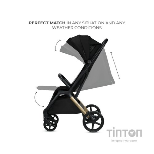 Коляска Kinderkraft Loom Black (KSLOOM00BLK00BS) (5902533926404)