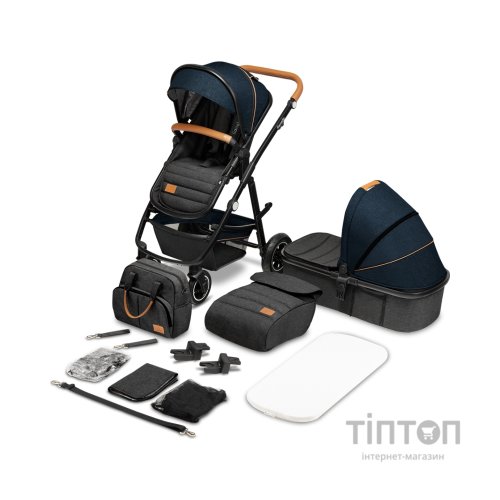 Коляска Lionelo 2 в 1 Amber Blue Navy (LO-AMBER BLUE NAVY (2in1))