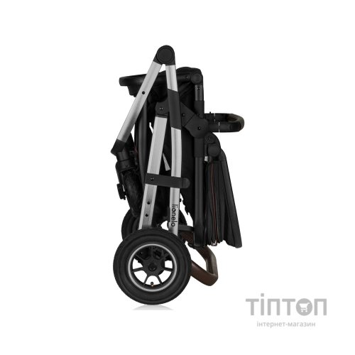 Коляска Lionelo 3 в 1 Amber 3 Black Silver (LO-AMBER BLACK SILVER (3in1))
