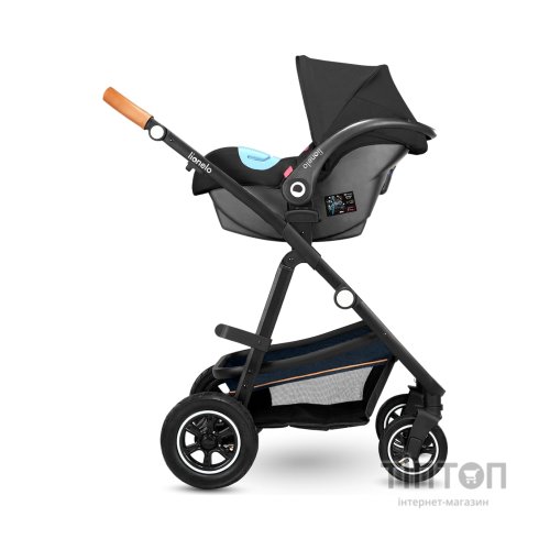 Коляска Lionelo 3 в 1 Amber Blue Navy (LO-AMBER BLUE NAVY (3in1))