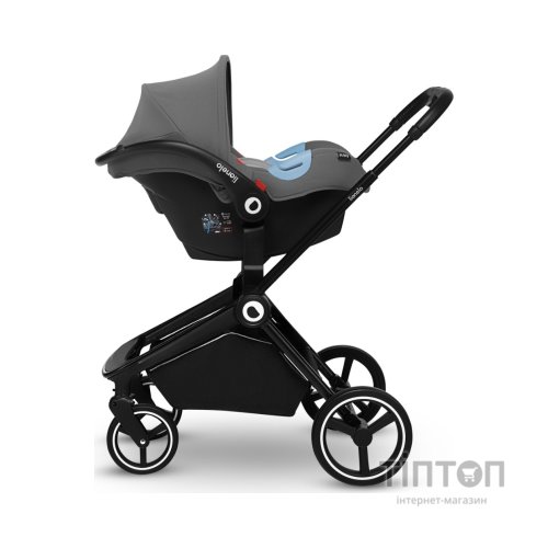 Коляска Lionelo 3 в 1 Mika Grey Stone (LO-MIKA 3IN1 GREY STONE)