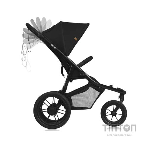 Коляска Lionelo Azura Black Onyx (LO-AZURA BLACK ONYX)