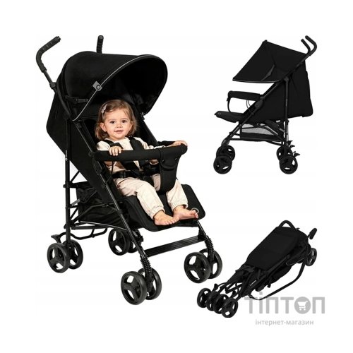 Коляска Lionelo Elia black onyx (LO-ELIA BLACK ONYX)