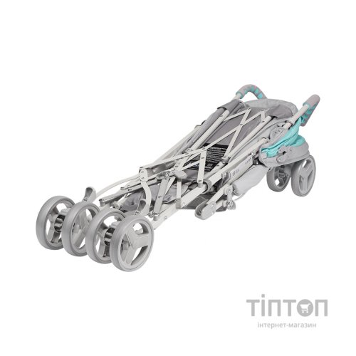 Коляска Lionelo Elia Tropical Turquoise (LO-ELIA TROPICAL TURQUOISE)