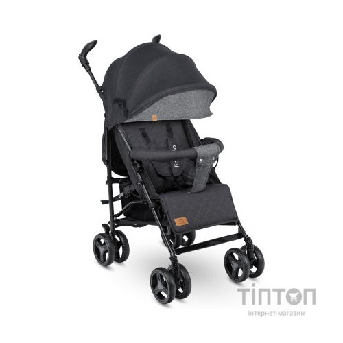 Коляска Lionelo Irma Black/Dark Grey (LO-IRMA BLACK)