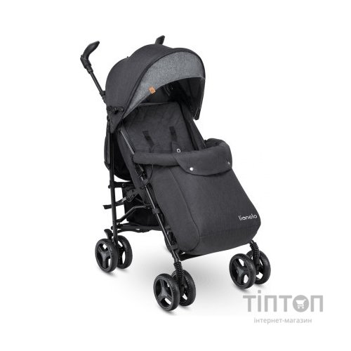 Коляска Lionelo Irma Black/Dark Grey (LO-IRMA BLACK)