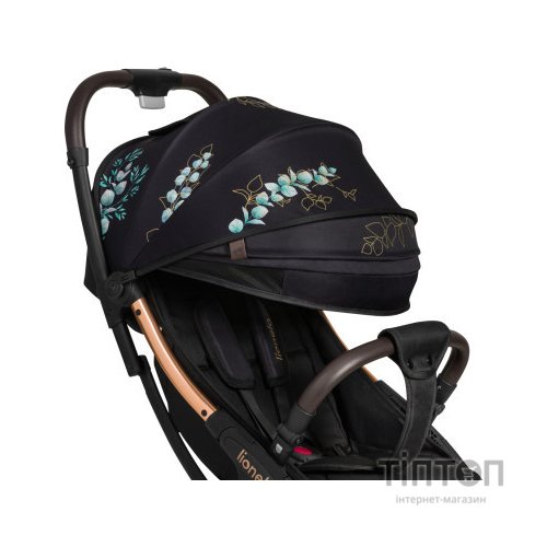 Коляска Lionelo Julie One Golden Moments чорна (LO-JULIE ONE GOLDEN MOMENTS)