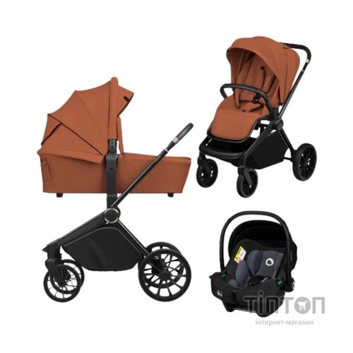 Коляска Lionelo Mika plus 3 in 1 brown rust (LO-MIKA PLUS 3IN1 BROWN RUST)