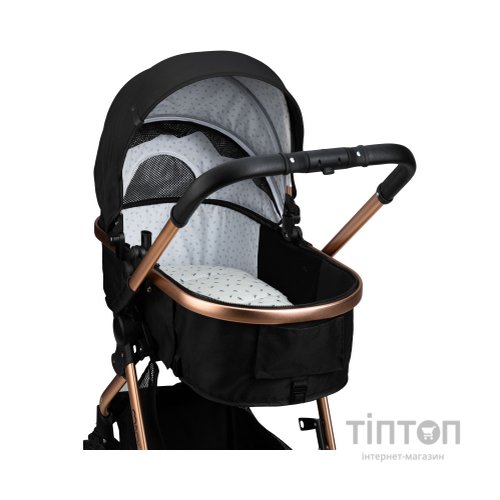 Коляска MoMi 2 в 1 Limuru Black (WOSP00029)