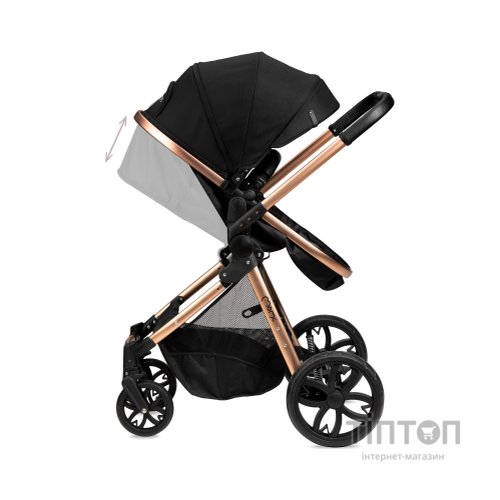 Коляска MoMi 2 в 1 Limuru Black (WOSP00029)