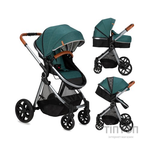 Коляска MoMi 2 в 1 Limuru Green (WOSP00028)
