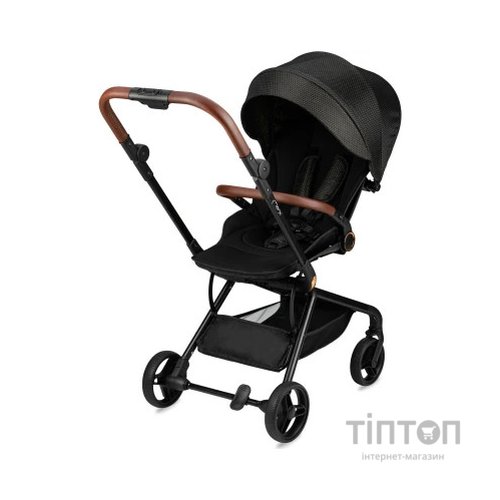 Коляска MoMi Adelle, чорна з золотом (WOSP00034)