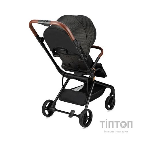 Коляска MoMi Adelle, чорна з золотом (WOSP00034)