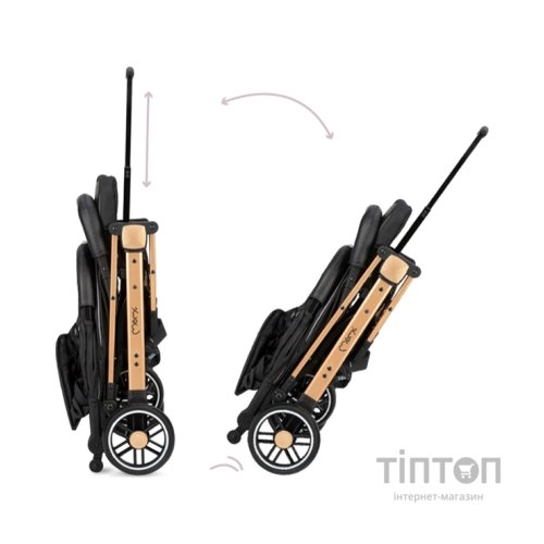 Коляска MoMi Estelle Black (WOSP00003)