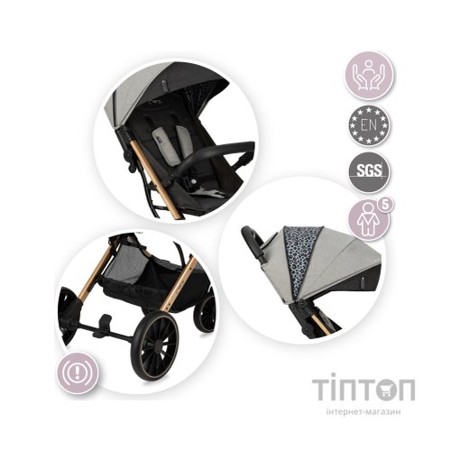 Коляска MoMi Estelle Dakar Leopard (WOSP00021)