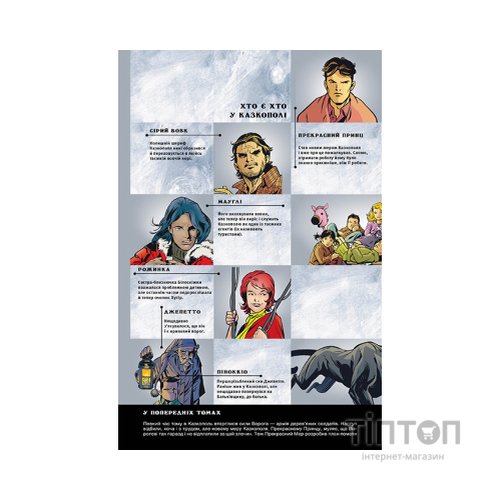 Комікс Казки. Книга 8: Вовки - Білл Віллінґем Видавництво РМ (9786178373214)