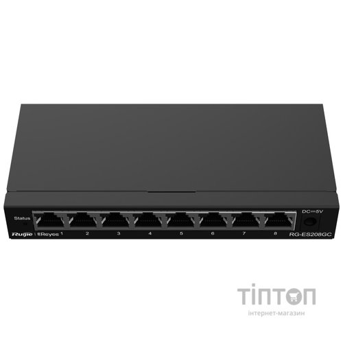 Комутатор мережевий Ruijie Networks RG-ES208GC