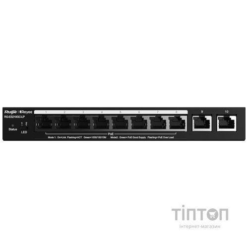 Комутатор мережевий Ruijie Networks RG-ES210GC-LP