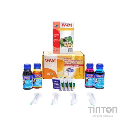 Компл. перезапр. картр. WWM для Epson C79/CX3900/9300F/TX200/419/T40W