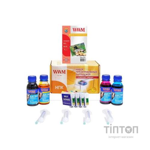 Компл. перезапр. картр. WWM Epson C91/CX4300/T26/27/TX106/109 ELECTRA