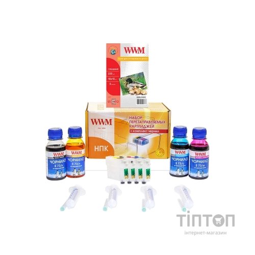 Компл. перезапр. картр. WWM Epson C91/CX4300/T26 (RC.T092N)