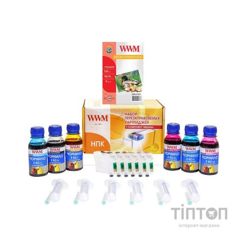 Компл. перезапр. картр. WWM Epson P50/PX660 (RC.T080)