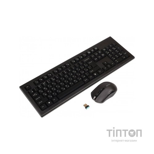 Комплект A4-Tech 3000N чорний, безпровідний