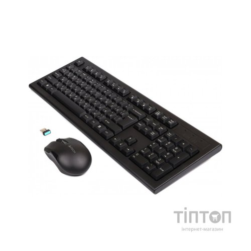 Комплект A4-Tech 3000N чорний, безпровідний