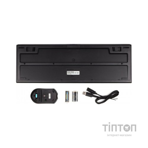 Комплект A4-Tech 3000N чорний, безпровідний