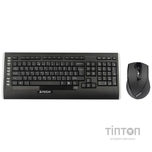 Комплект A4-Tech 9300F чорний, безпровідний