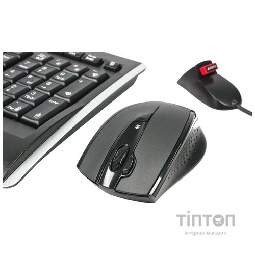 Комплект A4-Tech 9300F чорний, безпровідний