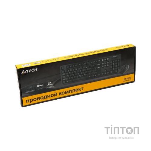 Комплект A4-Tech KRS-8572 чорний, USB