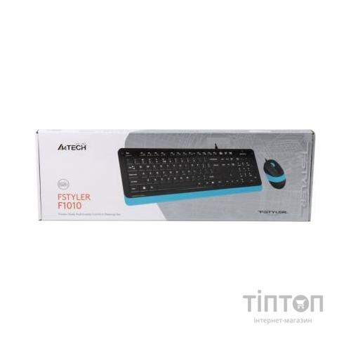 Комплект A4Tech F1010 Blue