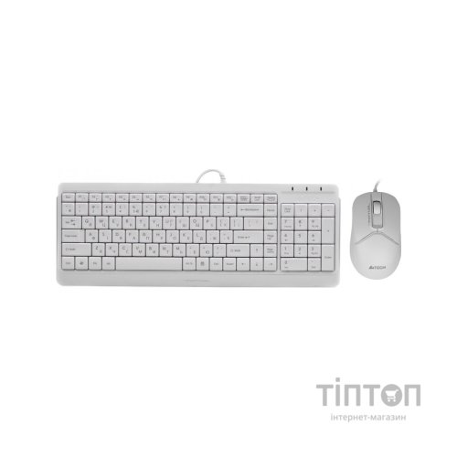Комплект A4Tech F1512 White